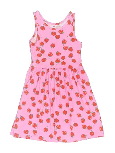 Pre-owned H&m Kids' Dress In Pink