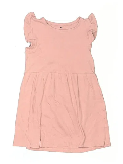 Pre-owned H&m Kids' Dress In Pink