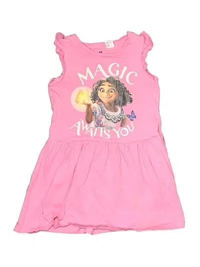 Pre-owned H&m Kids' Dress In Pink