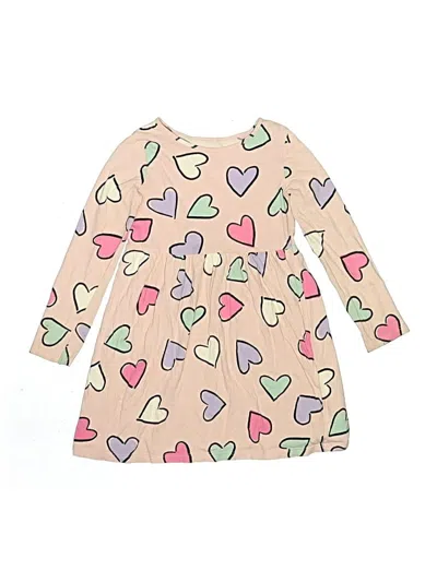 Pre-owned H&m Kids' Dress In Tan