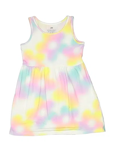 Pre-owned H&m Kids' Dress In White