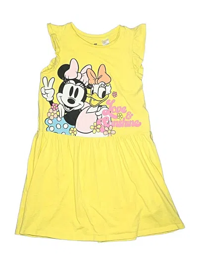 Pre-owned H&m Kids' Dress In Yellow