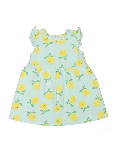 Pre-owned H&m Babies' Dress In Yellow