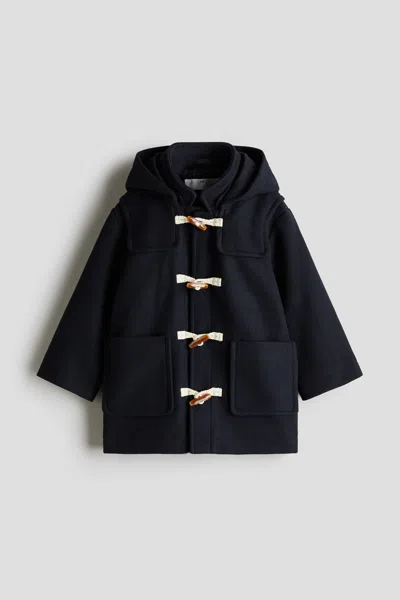 H&m Kids' Duffle Coat In Black