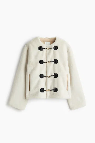 H&m Duffle-style Jacket In Neutral