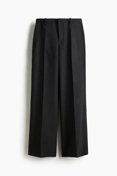 H&m Embellished Pants In Black