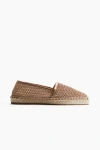 H&m Espadrilles In Brown