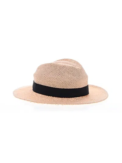 Pre-owned H&m Fedora In Brown