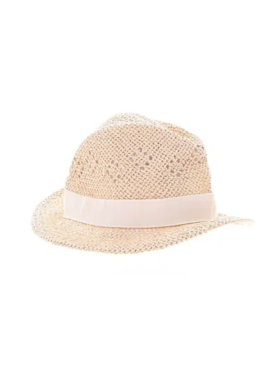 Pre-owned H&m Fedora In Brown