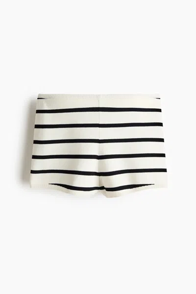 H&m Fine-knit Beach Shorts In Multi