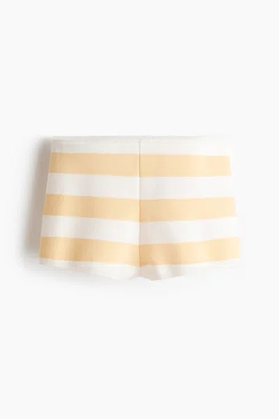 H&m Fine-knit Beach Shorts In Multi