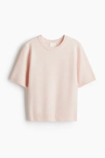 H&m Fine-knit Sweater In Pink