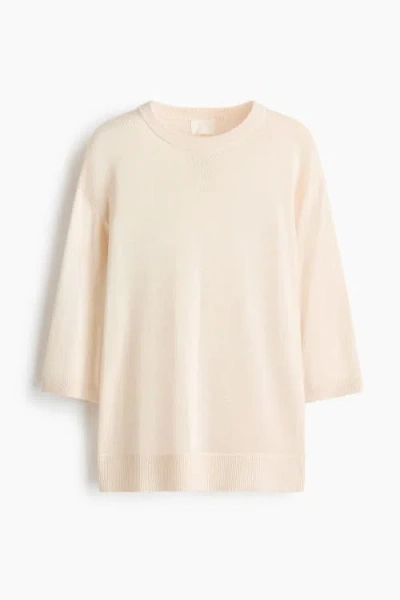 H&m Fine-knit Top In Pink