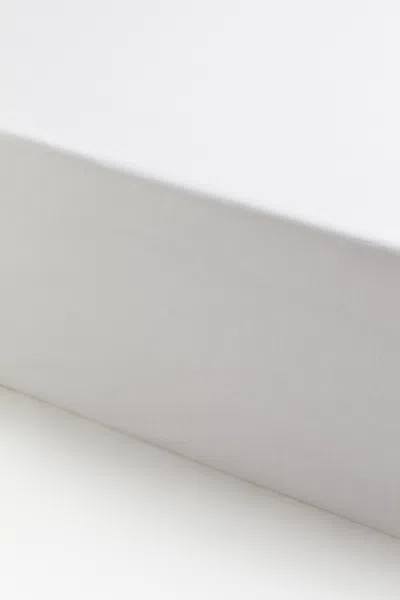 H&m Fitted Cotton Sheet In White
