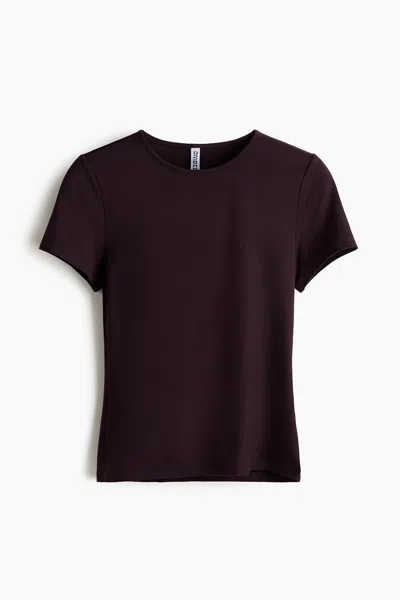 H&m Fitted T-shirt In Multi