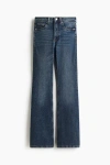 H&m Flared High Jeans In Blue