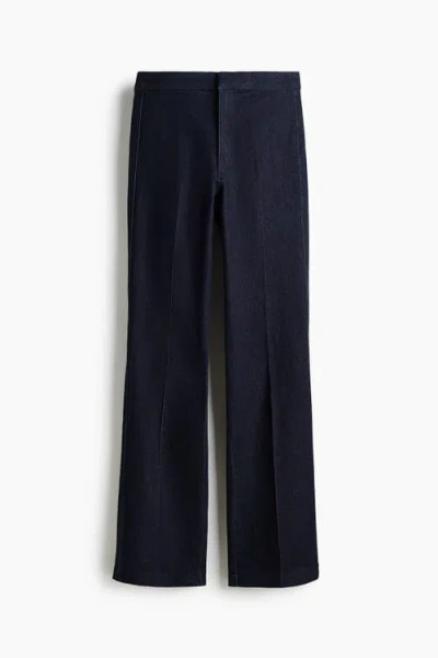 H&m Flared High Jeans In Black