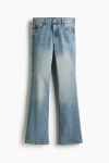 H&m Flared High Jeans In Blue