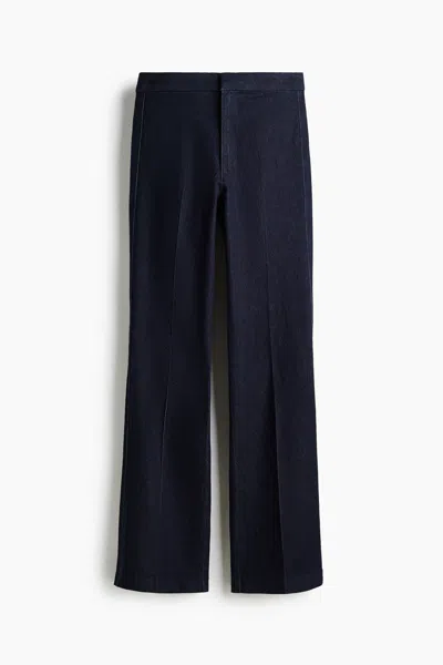 H&m Flared High Jeans In Black