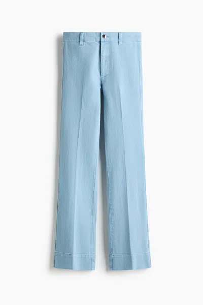 H&m Flared High Jeans In Blue