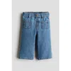 H&m Babies'  Flared Leg Jeans In Blue