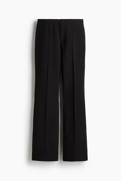 H&m Flared High Jeans In Black