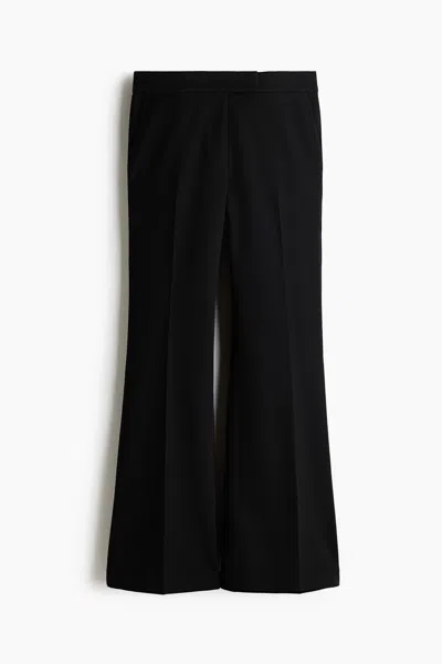 H&m Flared Pants In Black