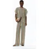 H&m Flared Pull-on Trousers In Multi