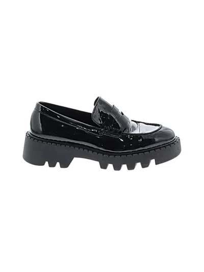 Pre-owned H&m Flats In Black