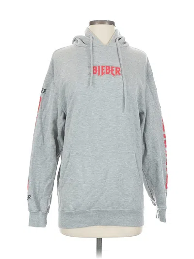 Pre-owned H&m Fleece Jacket In Gray