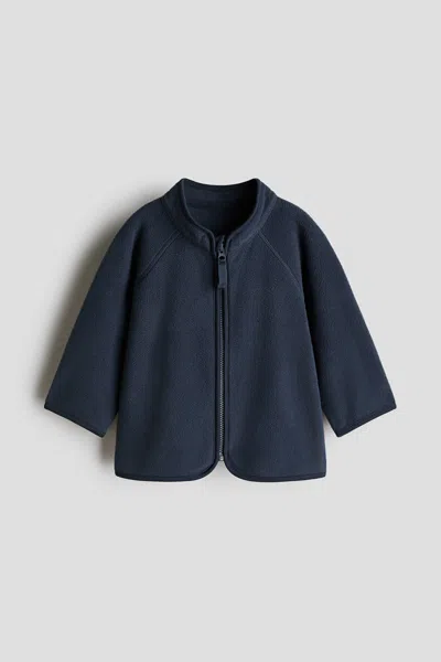 H&m Kids' Fleece Jacket In Blue
