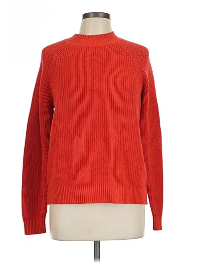 Pre-owned H&m Fleece Jacket In Red