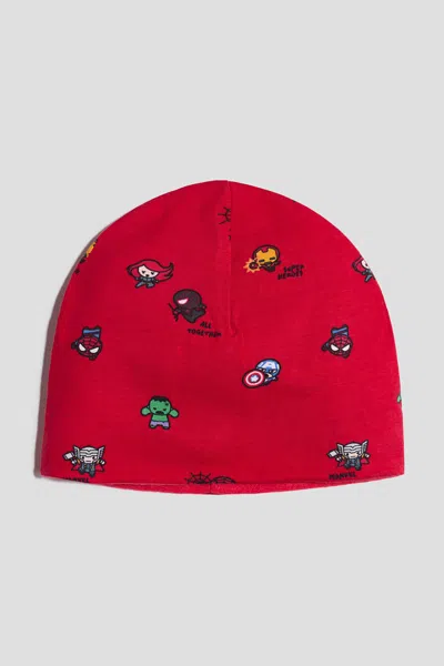 H&m Kids' Fleece-lined Beanie In Gray