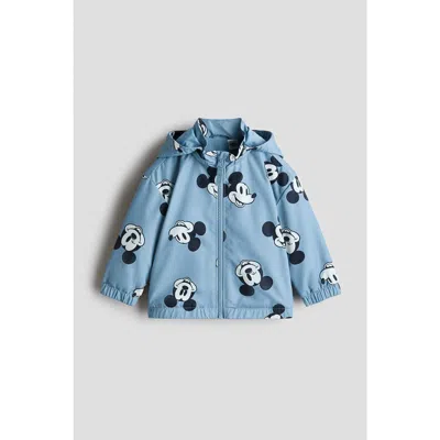 H&m Babies'  Fleece-lined Jacket In Blue