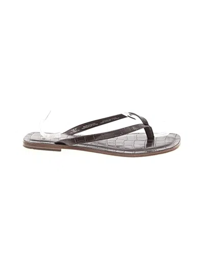 Pre-owned H&m Flip Flops In Silver
