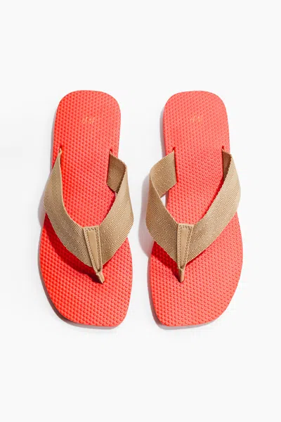 H&m Flip-flops In Orange