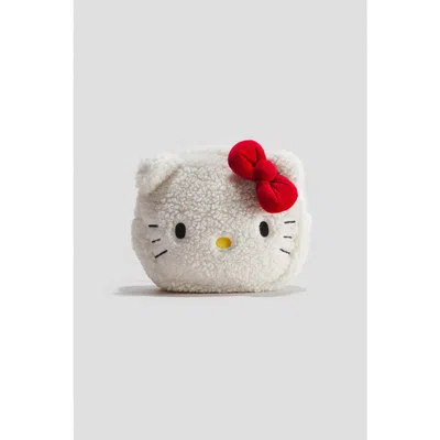 H&m Babies'  Fluffy Backpack In Red