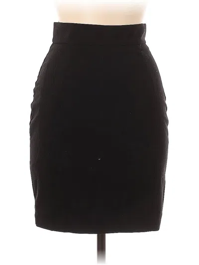 Pre-owned H&m Formal Skirt In Black