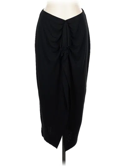 Pre-owned H&m Formal Skirt In Black