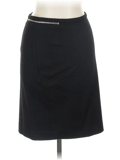 Pre-owned H&m Formal Skirt In Black