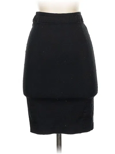 Pre-owned H&m Formal Skirt In Black