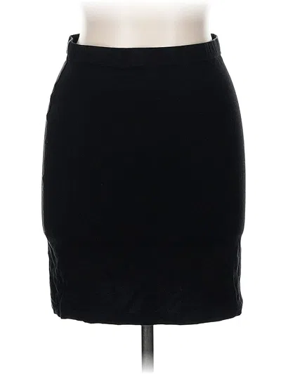 Pre-owned H&m Formal Skirt In Black