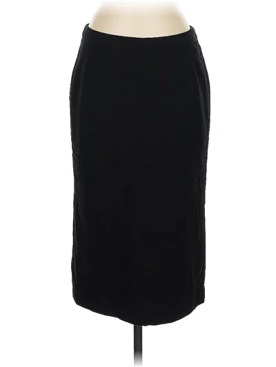 Pre-owned H&m Formal Skirt In Black