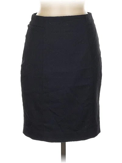 Pre-owned H&m Formal Skirt In Black