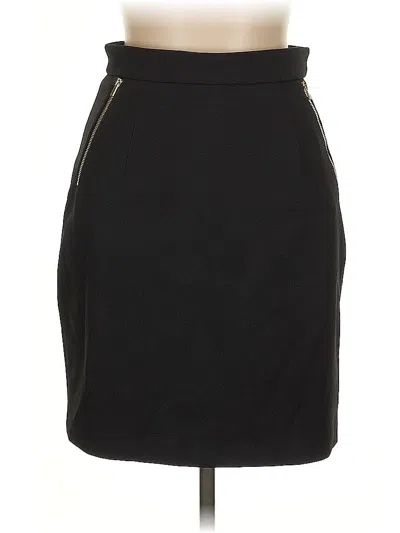 Pre-owned H&m Formal Skirt In Black