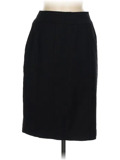 Pre-owned H&m Formal Skirt In Black