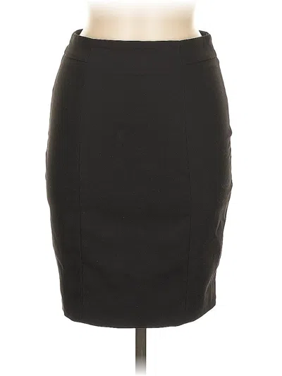 Pre-owned H&m Formal Skirt In Black