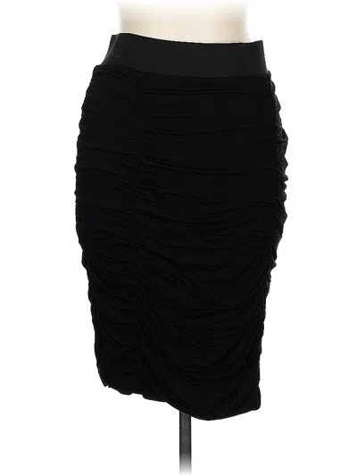 Pre-owned H&m Formal Skirt In Black