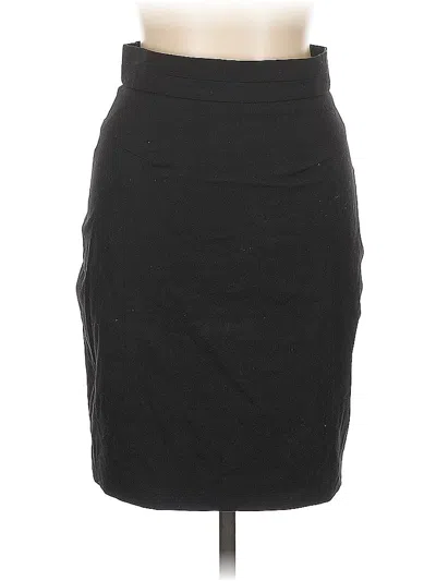 Pre-owned H&m Formal Skirt In Black