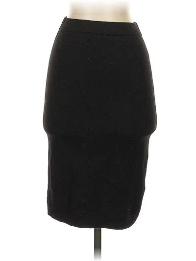 Pre-owned H&m Formal Skirt In Black